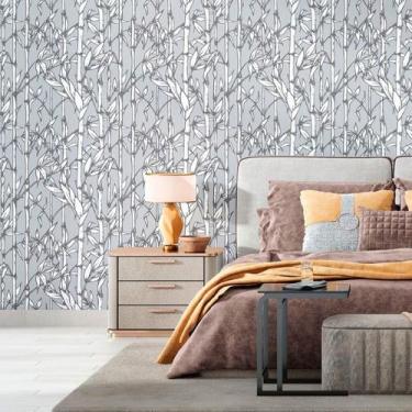 Imagem de Papel de Parede Adesivo Bambu N012081 0,58x2,5M - Adesivo BR