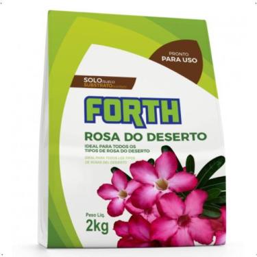 Imagem de Forth Substrato Rosa Do Deserto 2kg Forth Jardim