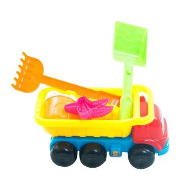 Imagem de Kit Praia 6 Peças com Caminhão Bel, Único