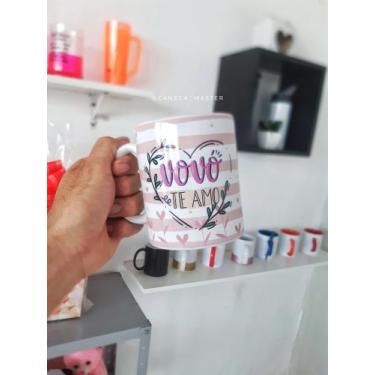 Imagem de Caneca personalizada com frase "Vovó te amo" - Sublime