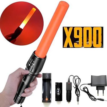 Imagem de Lanterna Tática Militar Recarregável C/ Zoom Forte Lanterna - Tesla St