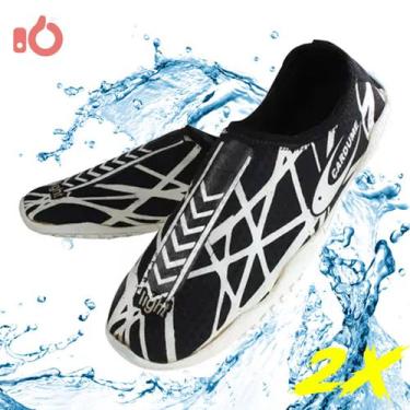 Imagem de Sapatilha Hibrida Beach Tênis Aquática Esportiva Dois Pares - OkayShop