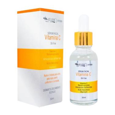 Imagem de Sérum Facial de Vitamina C Oil-Free - (30ml) Profissional - Maxlove