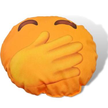 Imagem de Almofadas Emojis com Fibra Siliconada Antialérgica. - MARIJU, Mão na b