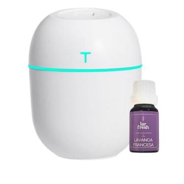 Imagem de Difusor De Ambiente Eletrico Ultrassônico Usb + Aroma Essencia - Lar F