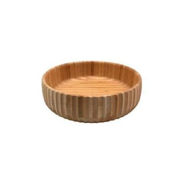 Imagem de Bowl De Bambu Canelado 22x06 Cm - Ecos