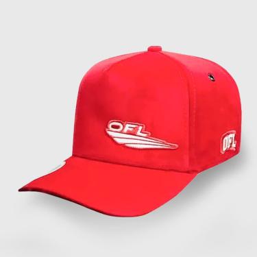 Imagem de Boné Snapback OFL Minimalista Vermelho