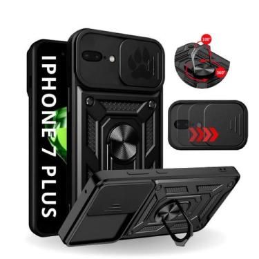Imagem de Capa Capinha Armor Anti Impacto Militar P/ iPhone 7 Plus - Champions R