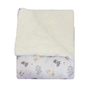 Imagem de Manta Sherpa  Coberdrom  Manta para bebê  Cobertor para bebê - Bebê & 