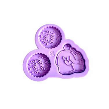 Imagem de F1707 molde de silicone avós confeitaria biscuit - confeitaria dos mol