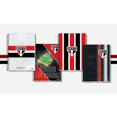 Imagem de Caderno 20 Materias São Paulo Spfc 320 Folhas Credeal
