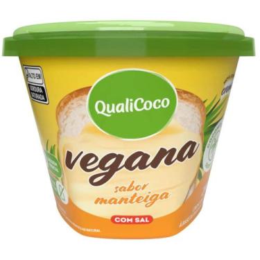 Imagem de Manteiga de Coco Sabor Manteiga Com Sal Qualicoco - 200g