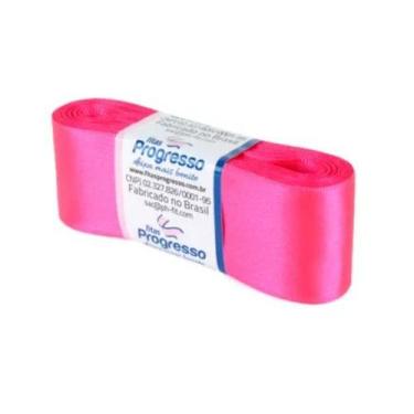 Imagem de Fita de Cetim Progresso 38mm nº9 - 10m Cor 279 Rosa Cítrico - 01 unida