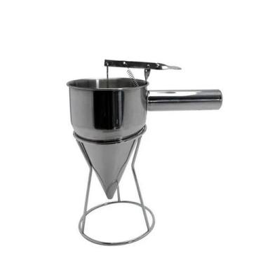 Imagem de Funil De Inox Dosador Para Líquidos C/ Suporte FRG83449 Frigopro