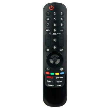 Imagem de MR23GA AN-MR23GA Substituição Magic Remote Control serve para LG OLED evo 4K Smart TV 2023 C3, Z3, G3, B3 Series AKB76043112 OLED77C3PUA OLED55G3PUA OLED65G3PUA OLED77G3PUA OLED83G3PUA OLED83G3PUA