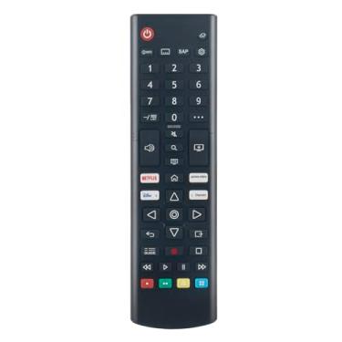 Imagem de ALLIMITY AKB76037601 Controle remoto de substituição compatível com LG 4K OLED LCD HDTV 55UQ7590PUD 32LQ630BPUA 86UQ7590PUD 75UQ7590PUD 43UQ7590PU 70UP8070PUR