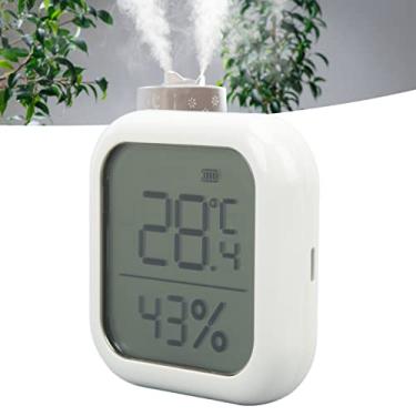 Imagem de Sensor Inteligente de Temperatura de Umidade, Termômetro Ambiente, Termômetro Digital Interno Telefone Inteligente Com Sensor de Temperatura e Umidade, Termômetros Digitais
