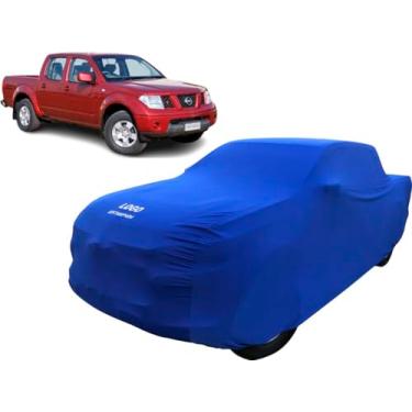 Imagem de Capa Resistente Para Camionete Nissan Frontier 2007 À 2013 (Azul)
