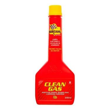 Imagem de Aditivo Para Combustível Gasolina Bardahl Clean Gas 200ml