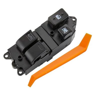 Imagem de ZAPOSTS Interruptor de janela elétrico serve para Toyota Tercel 1994. MR2, Pickup 1994 1995.T100 1994-1998. Tacoma 1996-2000. Interruptor mestre vidrios da porta de controle do lado do motorista