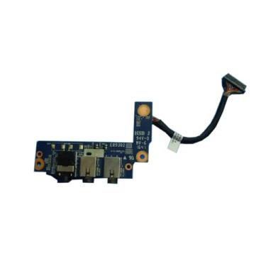 Imagem de Placa de áudio para portátil com cabo para Eluktronics P650RP6 P670RP P655HP6 preta nova