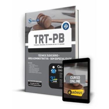 Imagem de Apostila TRT-PB - Técnico Judiciário - Área Administrativa - Sem Espec