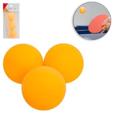 Imagem de Bolinha de ping pong / tenis de mesa com 3 pecas - GIFTUTIL