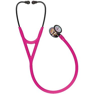 Imagem de Estetoscópio Littmann Cardiology IV - Framboesa com Rainbow Alto Polim