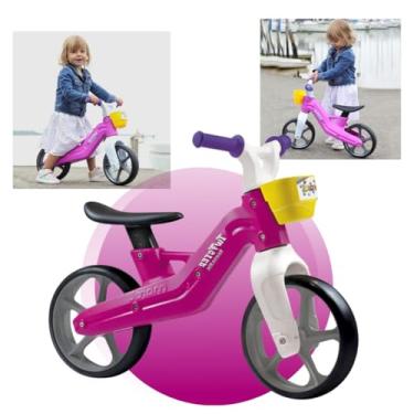 Imagem de Bicicleta Balance De Equilibrio Sem Pedal Aro 12 Twister, Muita Diversão para os Pequenos (ROSA)