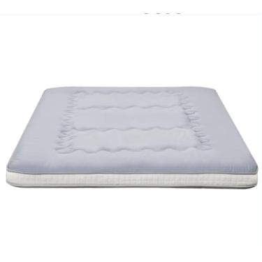 Imagem de DR.FUTON Colchão futon japonês de chão extra grosso dobrável para cima de cama para hóspedes, espreguiçadeiras e tavel