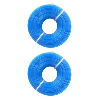Imagem de Bothyi Grass Trimmer Linha 2 Rolls 1,6mm Premium, Fácil de instalar 100m PRÁTICOS E NYLON CORD DIRETO SPIRITA para O GARDELA de ARTILHO