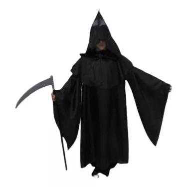 Imagem de Fantasia Halloween Pânico Túnica Da Morte Infantil (6)