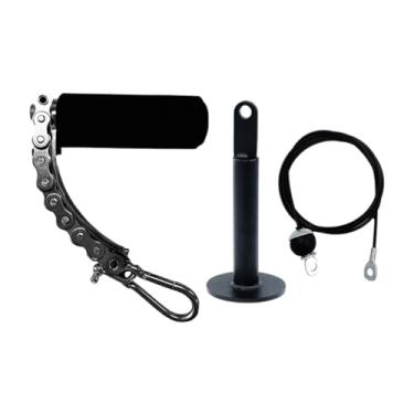 Imagem de Dynwave ARM Wrestling Handle Treinamento Equipamento de pulso Destalando o dispositivo de braço de braço do braço do pulso Exerciser para o braço do antebraço, com Plateholderrope