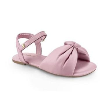 Imagem de Sandália Infantil Menina Bibi Little Me Rosa 1104400-Feminino