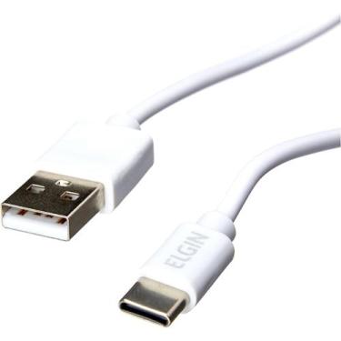 Imagem de Cabo Usb-c Para Usb 1 Metro Branco - Elgin 46RCTIPOC000