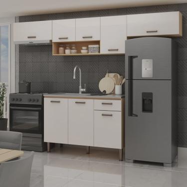 Imagem de Cozinha Completa Modulada 4 Peças 100% Mdf