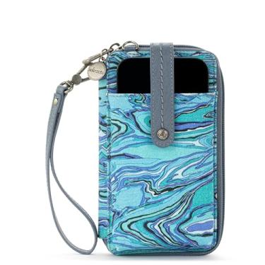Imagem de Sakroots Bolsa tiracolo Salinas para smartphone, Reef Water Nation, Small