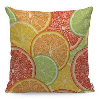 Imagem de Capa para almofada Wondertify Llama e Cactus, Criativa Infantil Animal fofo Alpaca Rosa e Azul, Multi 110, 18 x 18 Inch, 1