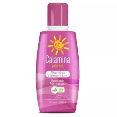 Imagem de LOÇÃO PÓS SOL - CALAMINA MENTOL ALOE VERA Alivio de queimaduras causad
