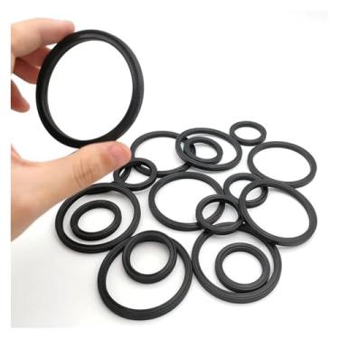 Imagem de Acessórios de hardware Black NBR X-Ring,Four Lip Seal Ring,Nitrile Rubber,for Hydraulic Cylinders,Pistons,Piston rods. 4.34-456.06mm Arruela de vedação(18.64x3.53(10pcs))