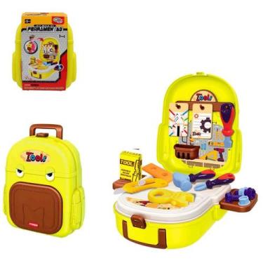 Imagem de Kit Ferramentas Infantil Brinquedos Construtor 21 Peças - Wellmix