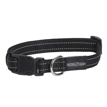 Imagem de Kruuse Coleira reflexiva Buster, ajustável, 2 cm x 40,6-56 cm, preta