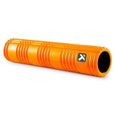 Imagem de TriggerPoint GRID Patented Multi-Density Foam Massage Roller for Exercise, Deep Tissue and Muscle Recovery - Relieves Muscle Pain & Tightness, Improves Mobility & Circulation (26"), Orange