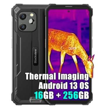Imagem de Smartphone Blackview Bv8900 256gb 16gb Ram Resistente Câmera Termica