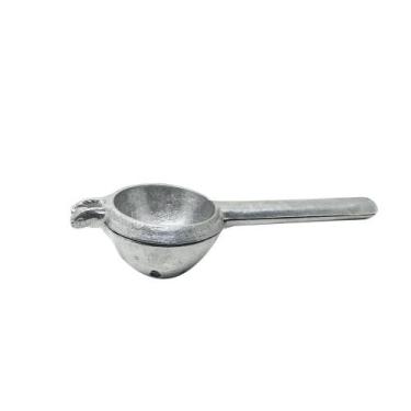 Imagem de Espremedor de Limão e Laranja Manual Alumínio Fundido Elitec, Prata, U