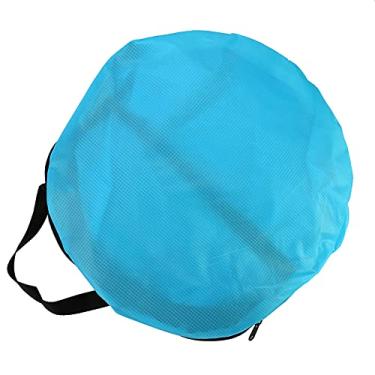 Imagem de Vela de Placa Dobrável de PVC Wind Sail Wind Paddle, Vela de Caiaque, Janela Transparente, Proteção UV, Adequada para Caiaques, Canoas, Com Janela Transparente (BLUE)