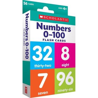 Imagem de Numbers 0-100 - Scholastic Flash Cards