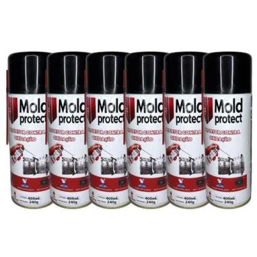 Imagem de Protetivo Spray Vermelho Moldes Injeção Plástica 6 Latas - RSPLUB