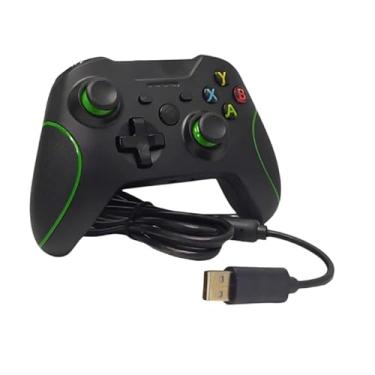 Imagem de Controle Gamer com Fio para PC, 2,2 Metros de Cabo USB