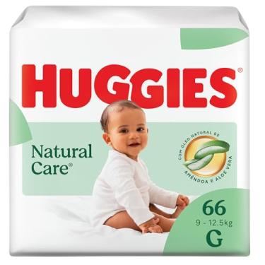 Imagem de Huggies Fralda Descartável Premium Natural Care G - 66 Fraldas